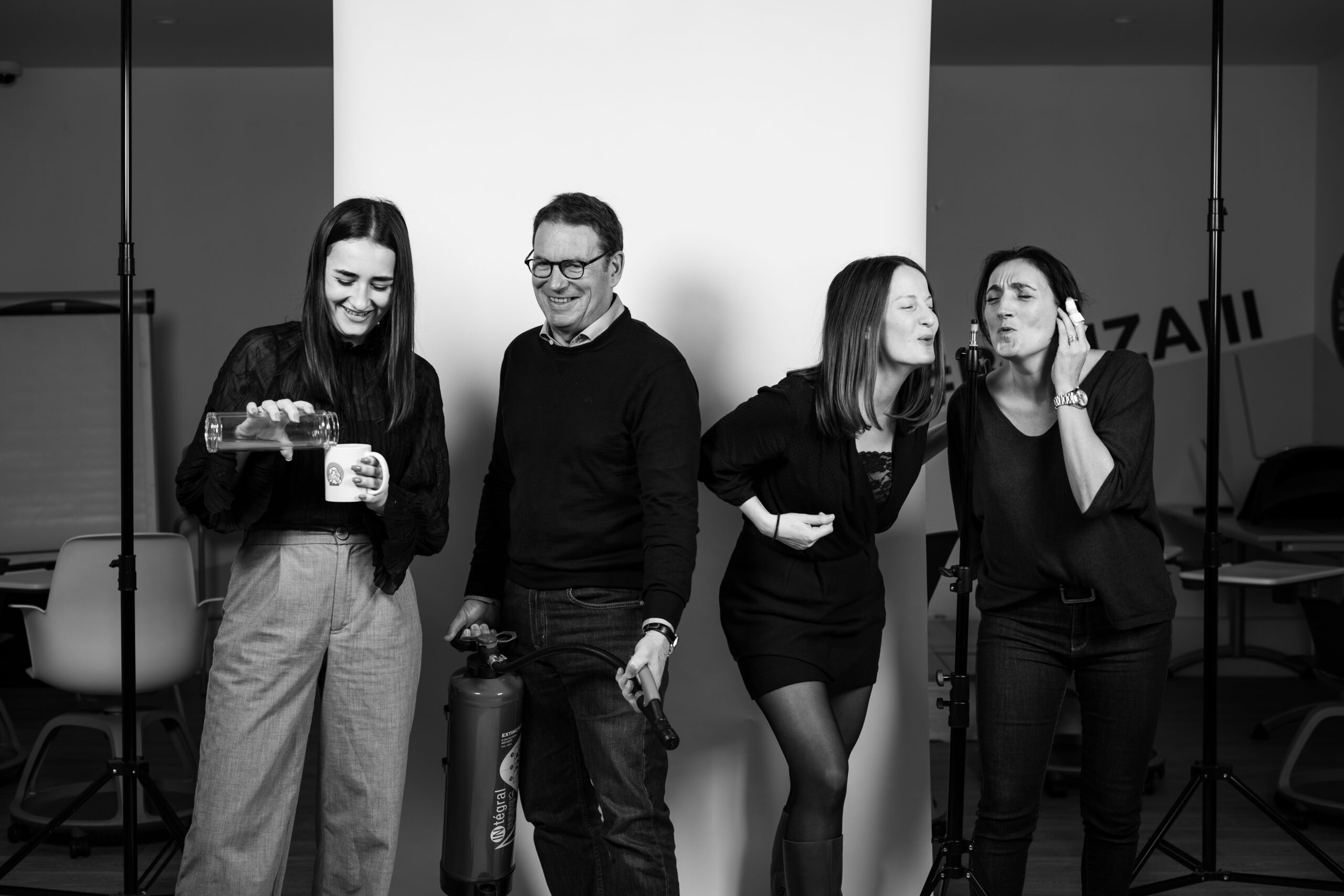L'équipe Lucy&Co., cabinet de recrutement et de conseil RH Angers
